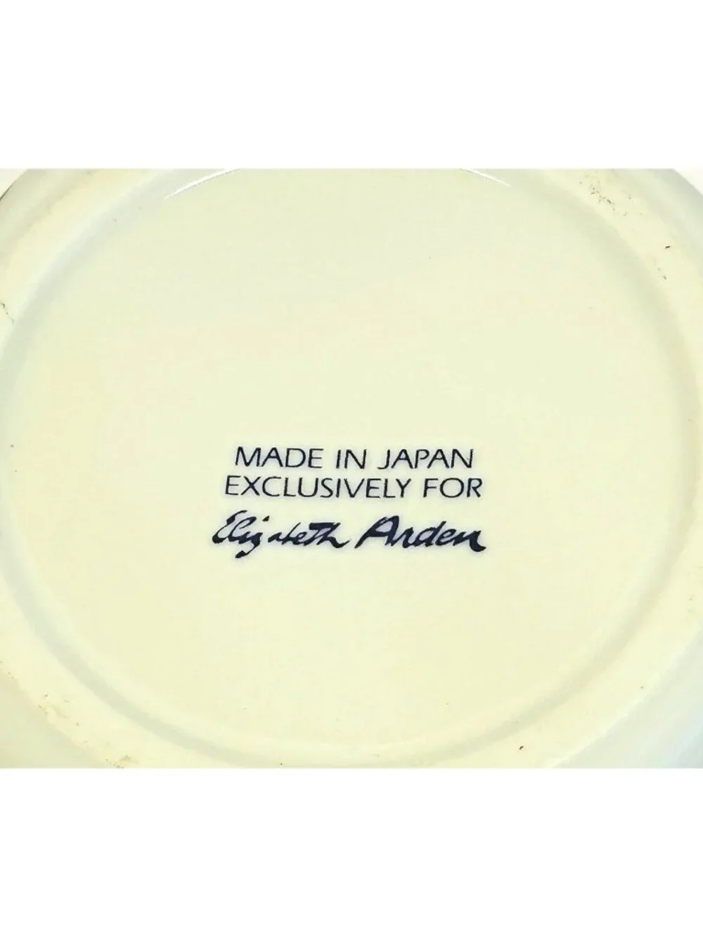 Elizabeth Arden VTG Exclusive UNUSED Cat Candle Trinket Porcelain Container